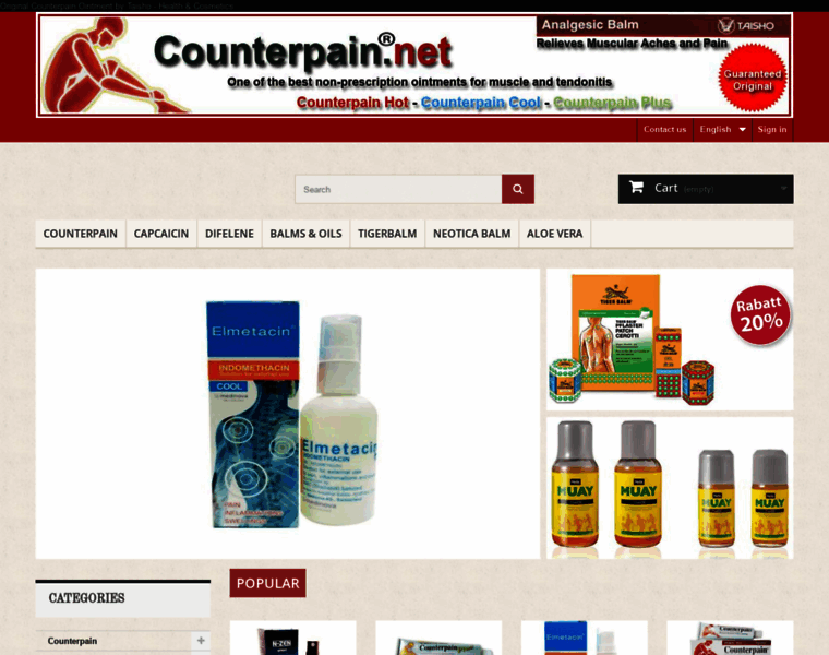 Counterpain.net thumbnail