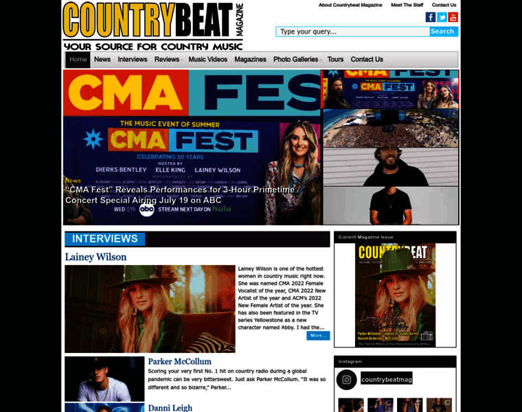 Countrybeatmagazine.com thumbnail