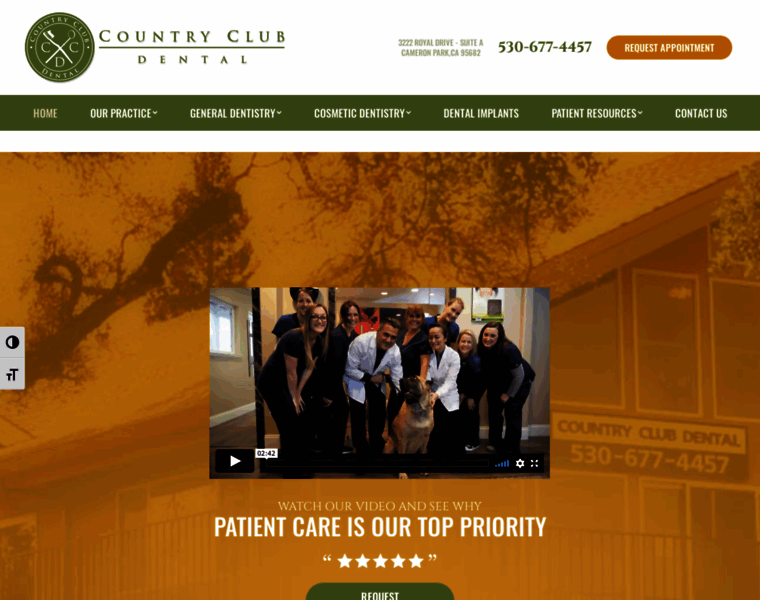 Countryclubdentalcp.com thumbnail