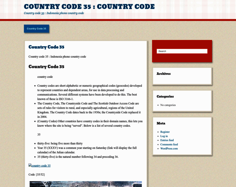 Countrycode35pead.wordpress.com thumbnail