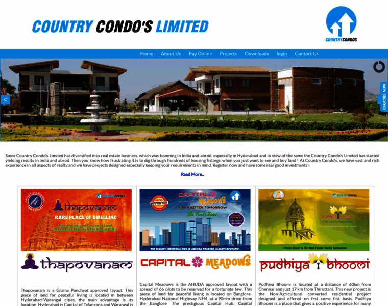 Countrycondos.in thumbnail