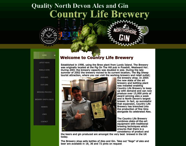Countrylifebrewery.com thumbnail