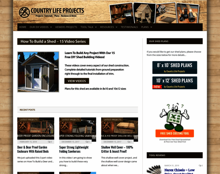 Countrylifeprojects.com thumbnail