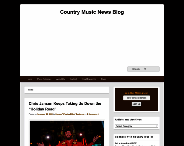Countrymusicnewsblog.com thumbnail
