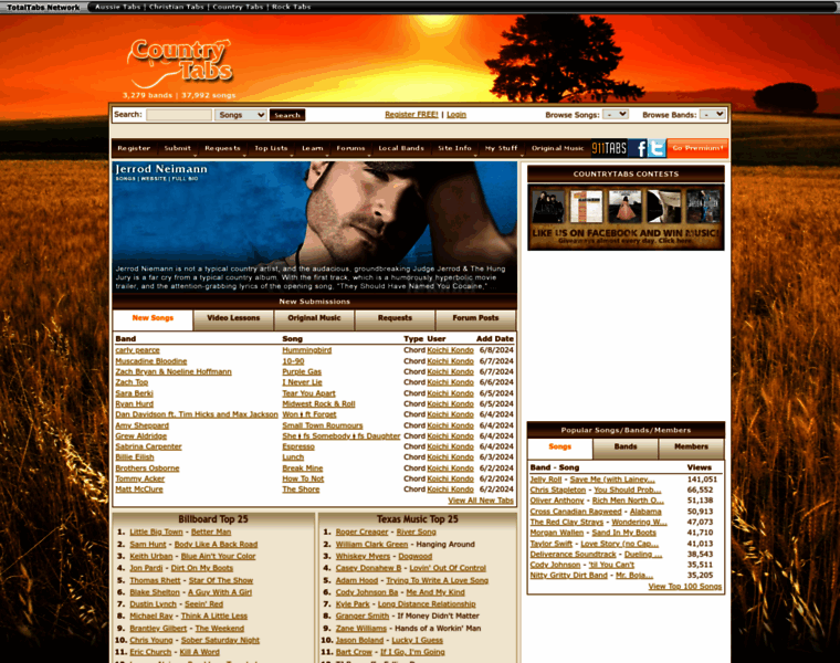 Countrytabs.com thumbnail