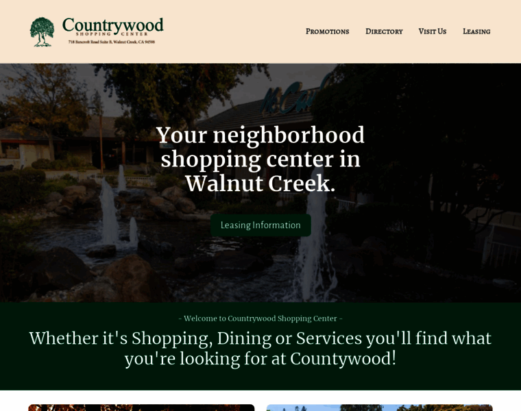 Countrywoodshoppingcenter.com thumbnail