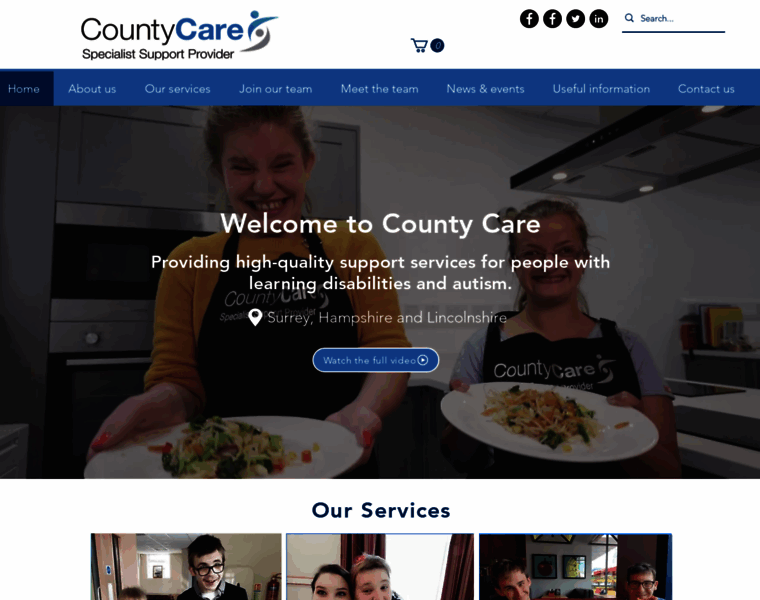 Countycare.co.uk thumbnail