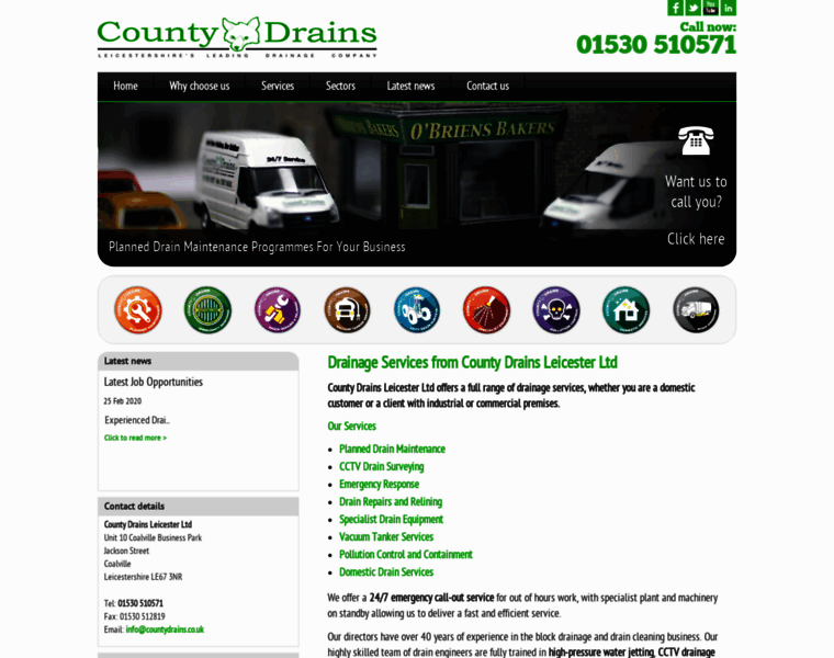 Countydrains.co.uk thumbnail