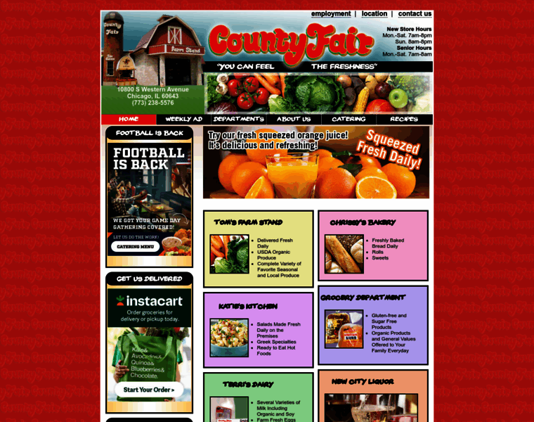 Countyfairfoods.net thumbnail