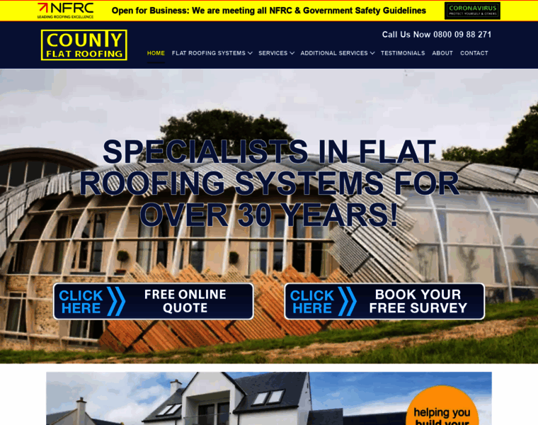 Countyflatroofing.co.uk thumbnail Countyflatroofing.co.uk thumbnail