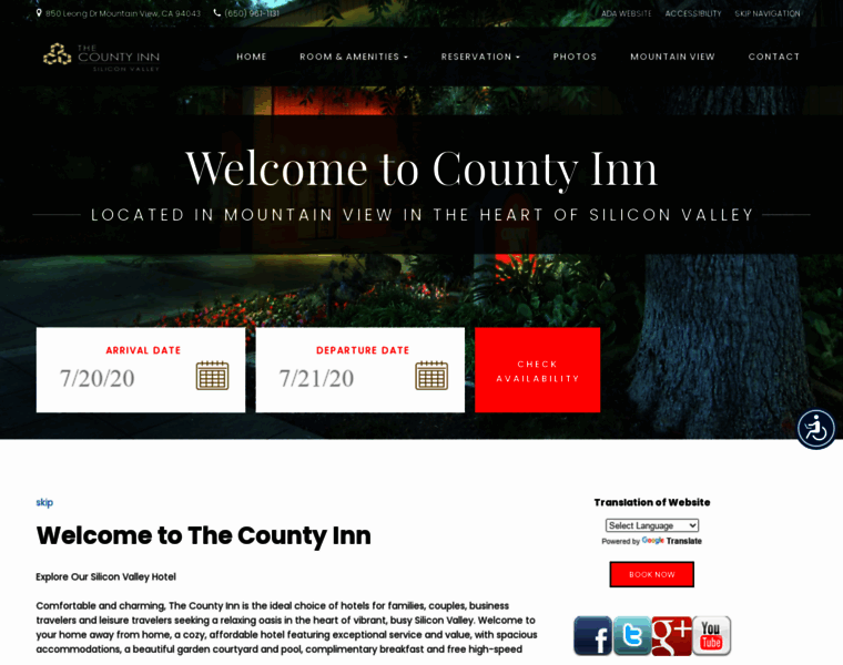 Countyinn.com thumbnail
