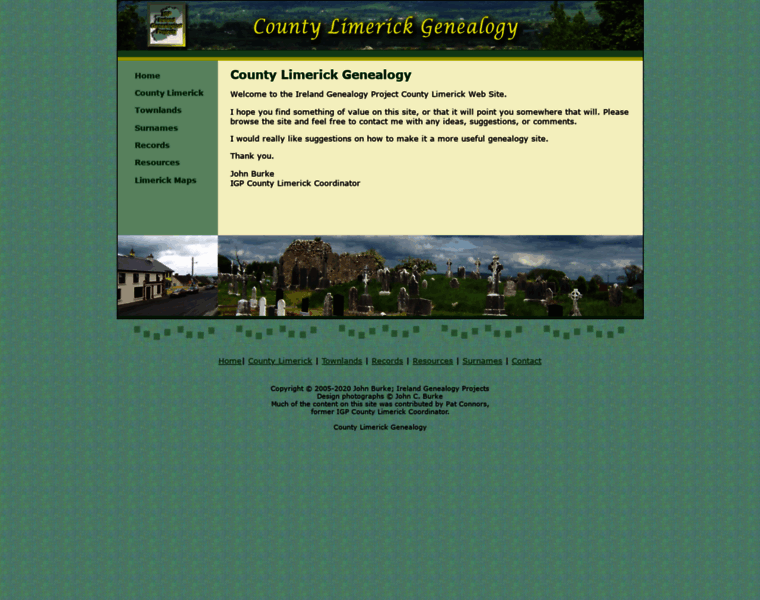 Countylimerickgenealogy.com thumbnail