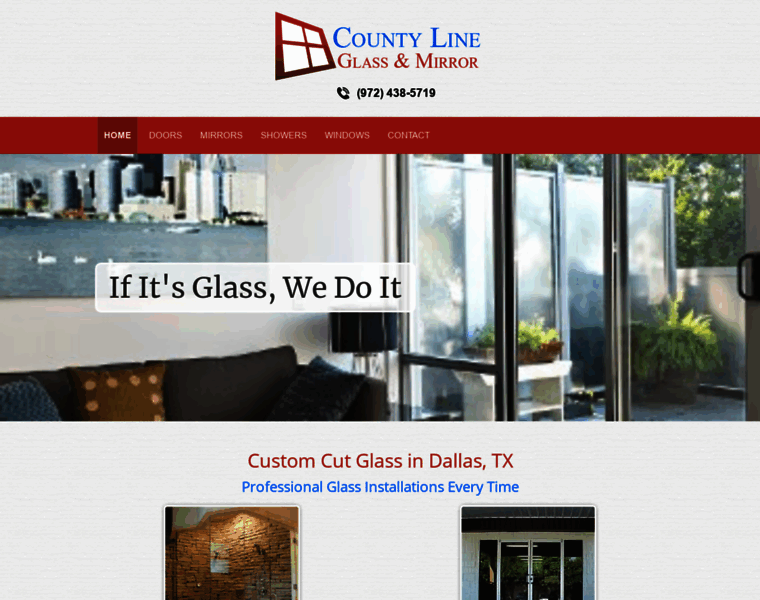 Countylineglass.com thumbnail