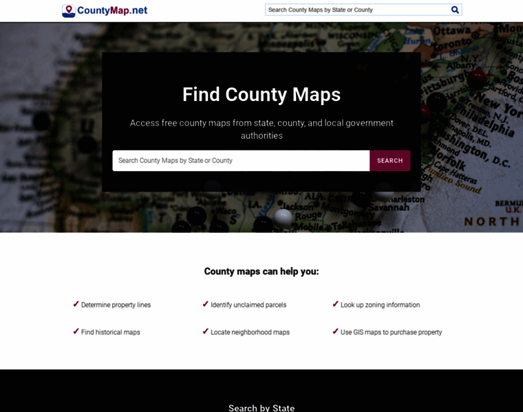 Countymap.net thumbnail