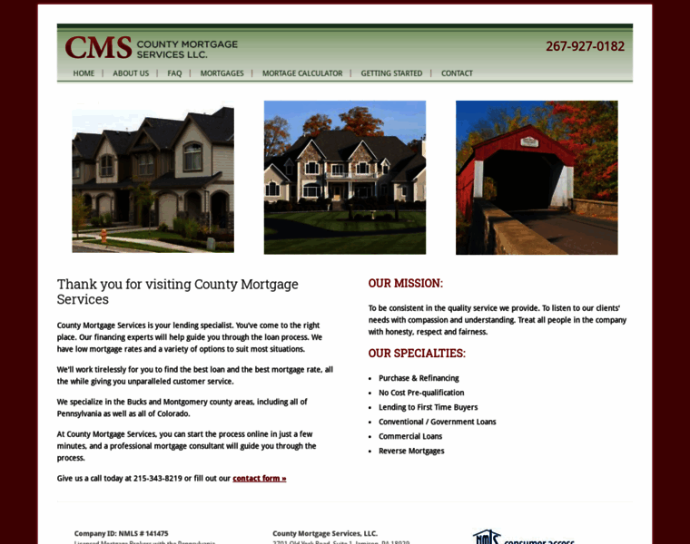 Countymortgageservices.com thumbnail