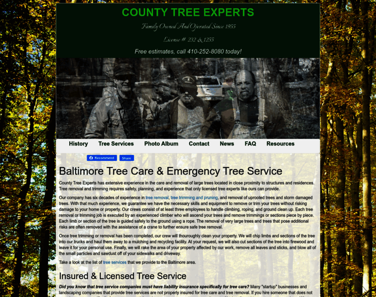Countytreeexperts.com thumbnail