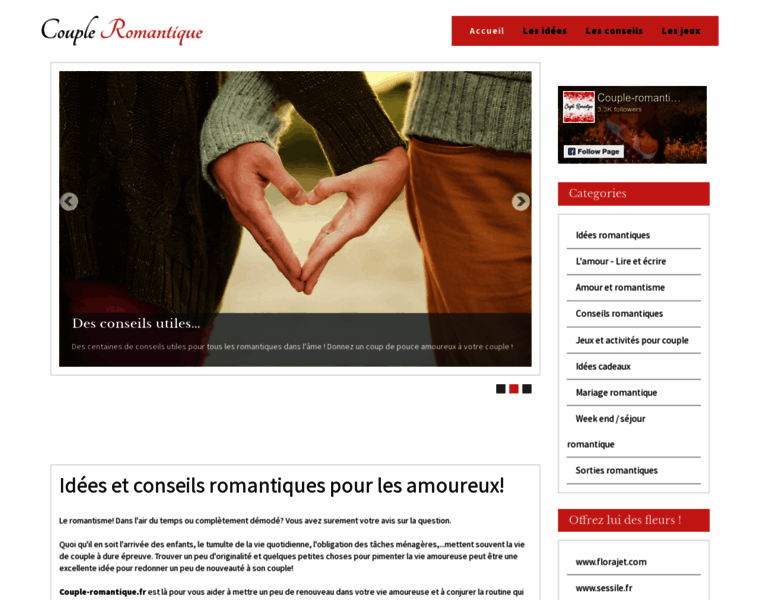 Couple-romantique.fr thumbnail