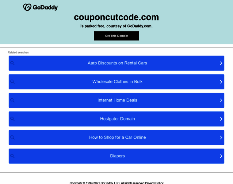Couponcutcode.com thumbnail