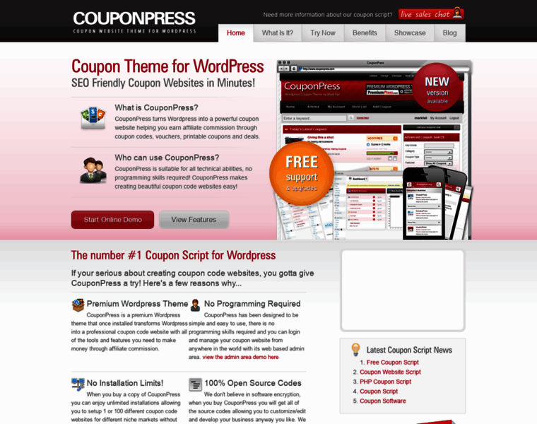 Couponpress.com thumbnail