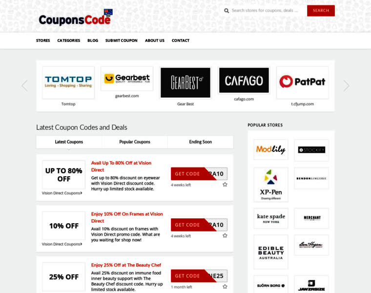 Couponscode.com.au thumbnail