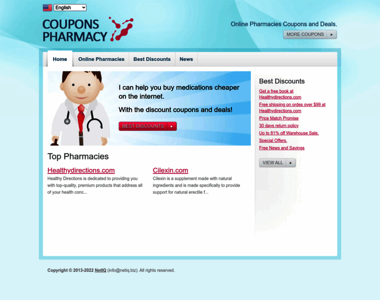 Couponspharmacy.com thumbnail