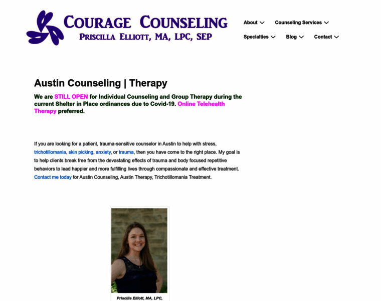 Courage-counseling.com thumbnail