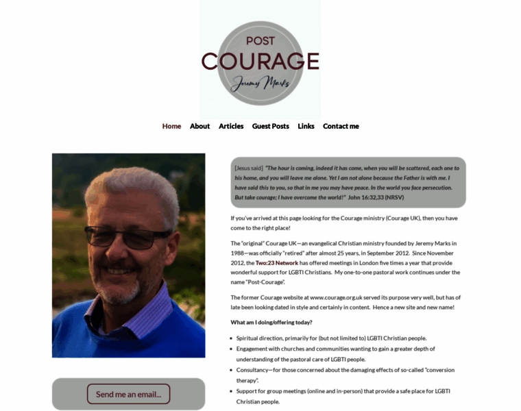 Courage.org.uk thumbnail
