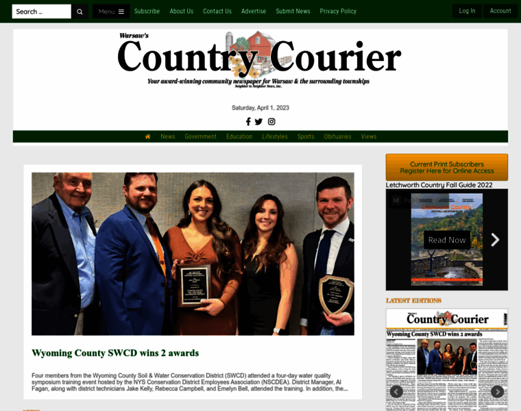 Couriercountry.com thumbnail