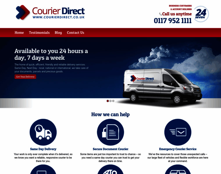 Courierdirect.co.uk thumbnail