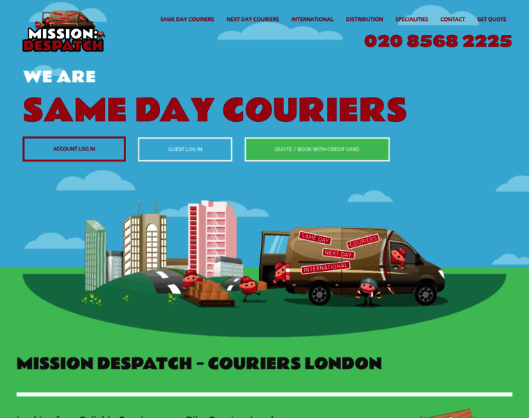 Couriers-london.com thumbnail