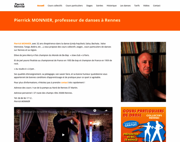 Cours-de-danses-rennes.com thumbnail