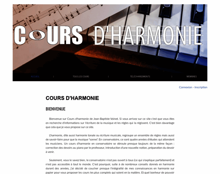 Coursd-harmonie.fr thumbnail