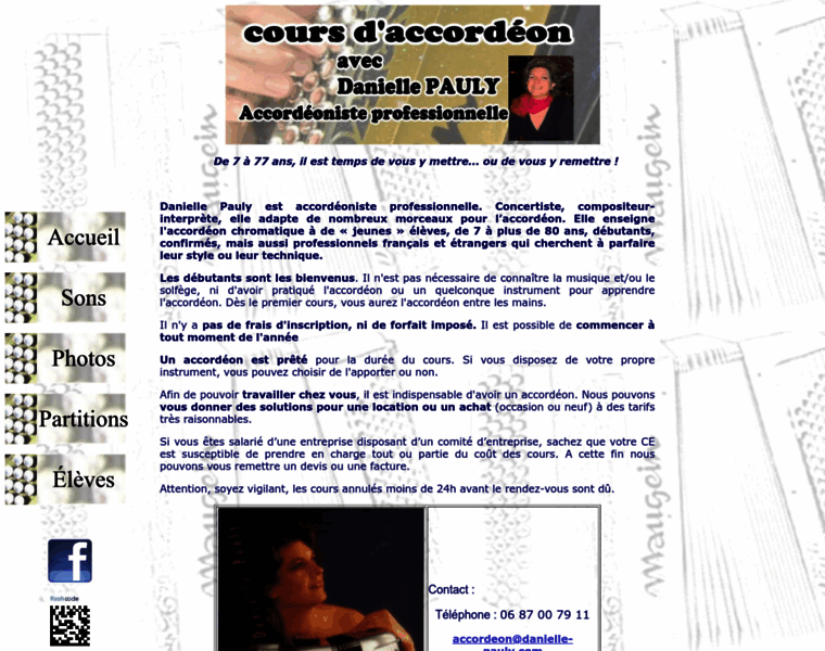 Coursdaccordeon.com thumbnail
