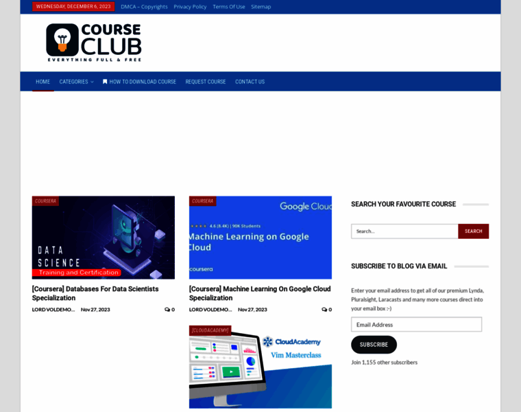 Courseclub.net thumbnail