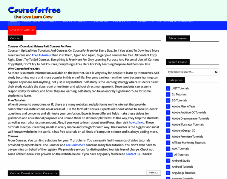 Courseforfree.net thumbnail