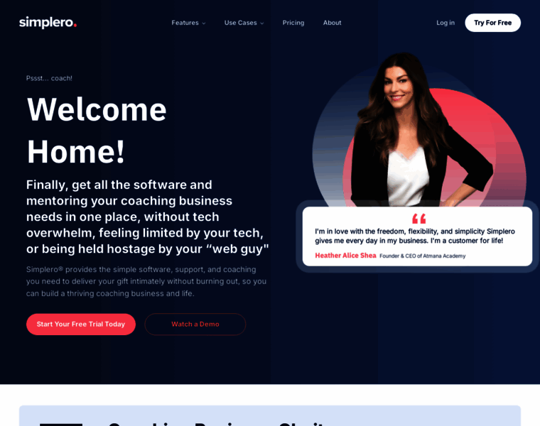 coursehub.tv at WI. Your Online Business Made Simpler(o) - Simplero