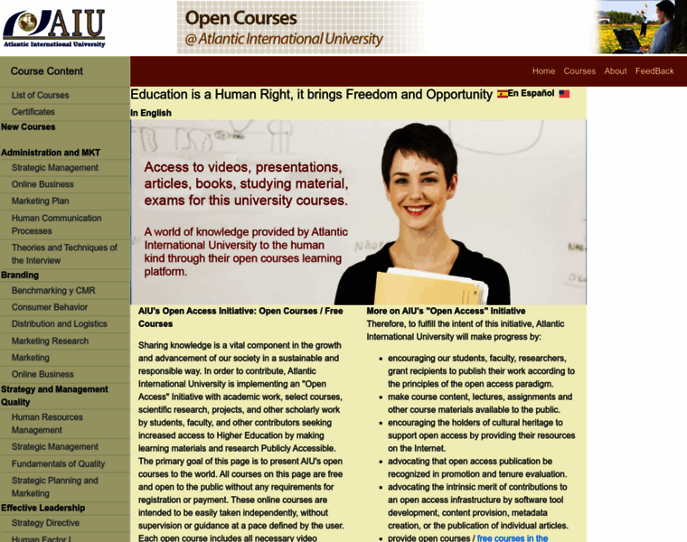 Courses.aiu.edu thumbnail