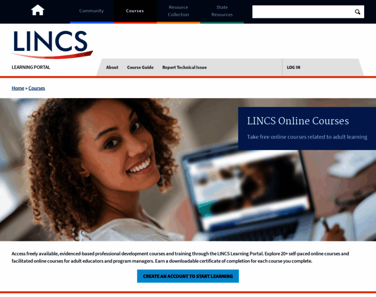 Courses.lincs.ed.gov thumbnail