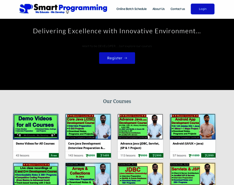 Courses.smartprogramming.in thumbnail