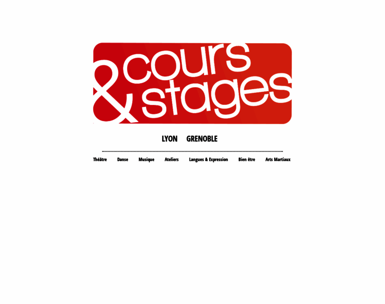 Coursetstages.fr thumbnail