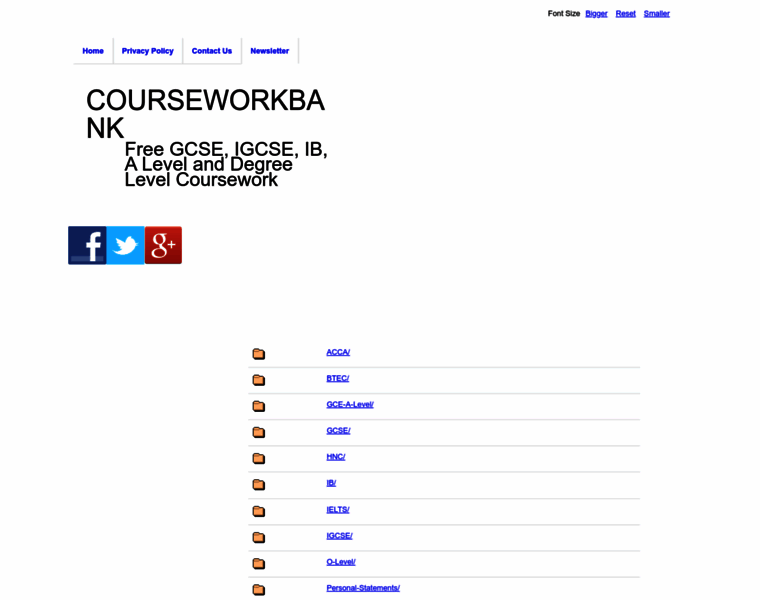 Courseworkbank.info thumbnail