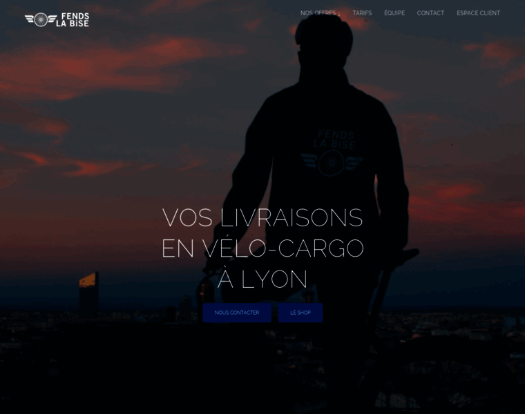 Coursiervelolyon.fr thumbnail