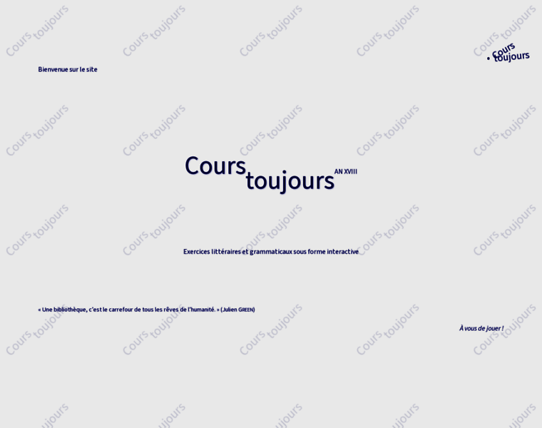 Courstoujours.be thumbnail