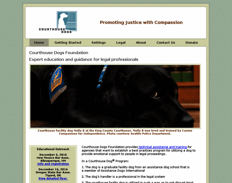 Courthousedogs.com thumbnail