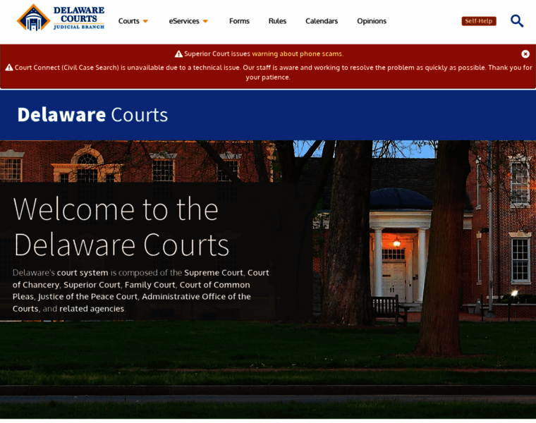 Courts.delaware.gov thumbnail