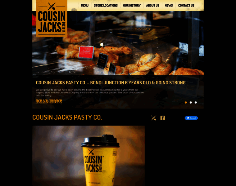Cousinjackspastyco.com thumbnail