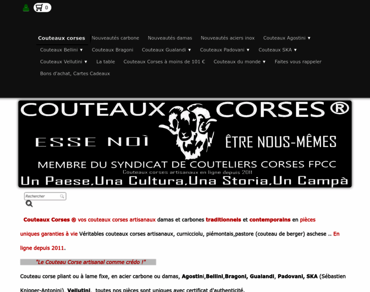 Couteaux-corses.fr thumbnail
