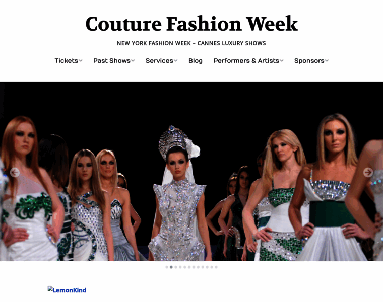 Couturefashionweek.com thumbnail
