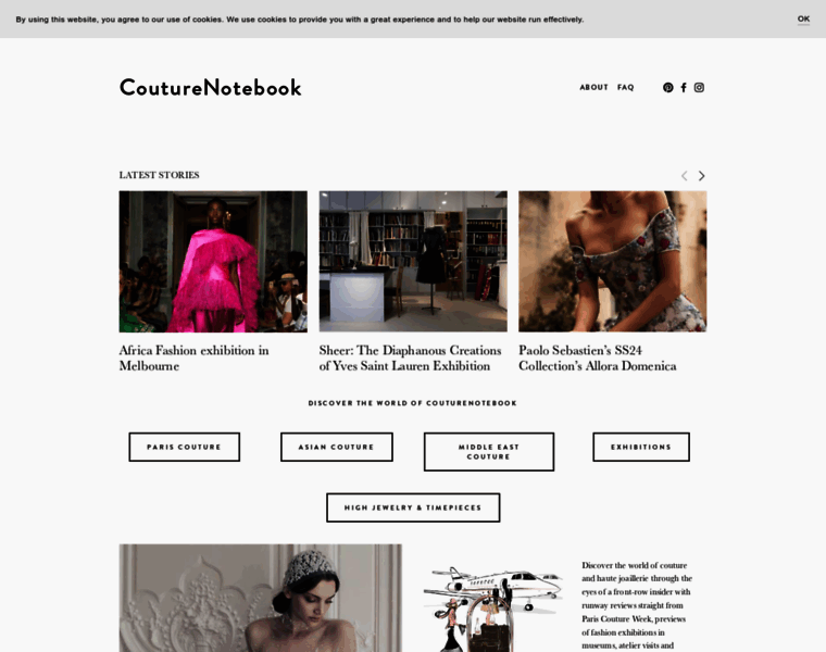 Couturenotebook.com thumbnail