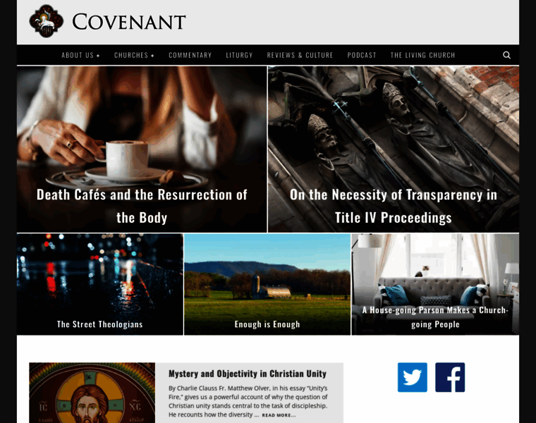 Covenant.livingchurch.org thumbnail